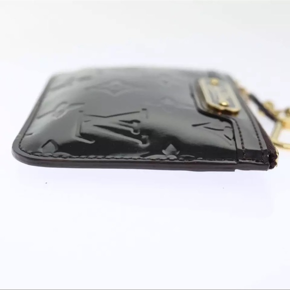 LOUIS VUITTON Vernis Pochette Cles NM Coin Purse Amarante M93557 LV Auth yk11701 - Picture 5 of 11